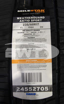 235/60R17 Milestar Weatherguard AS710 Sport 106H BSW XL 235 60 17 2356017-7