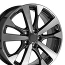 18" Replica NS30 fits Nissan Altima 18 in. x 7.5 in. Gunmetal