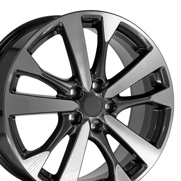 18" Replica NS30 fits Nissan Altima 18 in. x 7.5 in. Gunmetal