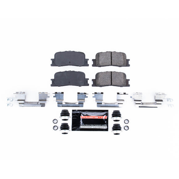 PowerStop Z23 Evolution Sport Carbon-Fiber Brake Pads With Hardware