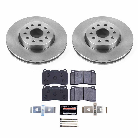 PowerStop Track Day High-Performance Brake Pad and Rotor Kit