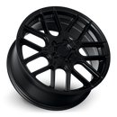 18x8 Katana KR04 Matte Black Wheel 5x105 ET40 CB73.1