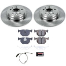 PowerStop OE Stock Replacement Low-Dust Ceramic Brake Pad and Rotor Kit