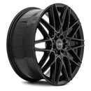 17x7 DRW Tuner D17 Gloss Black 4x108/114.3 ET40 wheel/rim-3