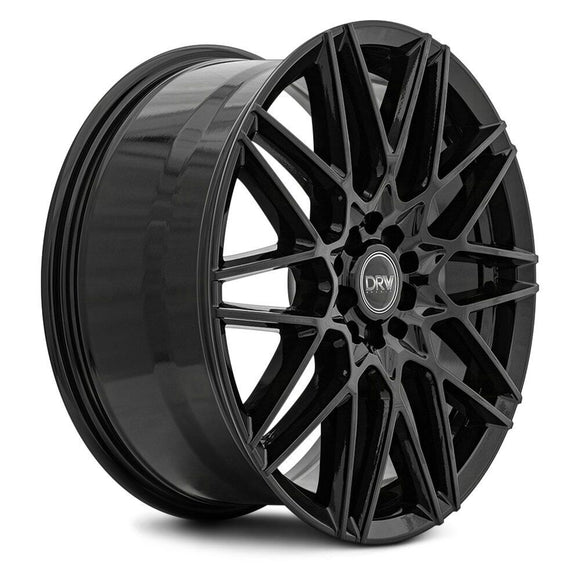 17x7 DRW Tuner D17 Gloss Black 4x108/114.3 ET40 wheel/rim