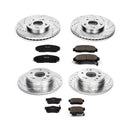 PowerStop Z23 Daily Driver Carbon-Fiber Ceramic Brake Pad and Drilled & Slotted