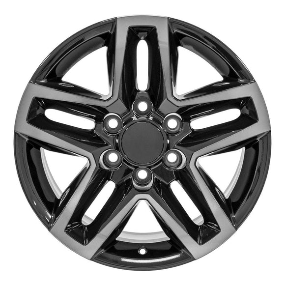 18" Replica CV34B fits Chevrolet Silverado 18x8.5 Machined Tinted