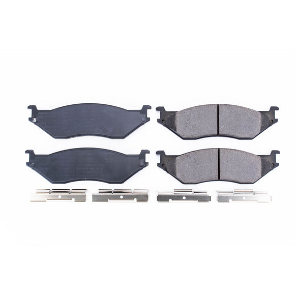 PowerStop Z17 Evolution Ceramic Brake Pads With Hardware