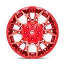 22x12 Fuel Off-Road D771 Twitch Candy Red Milled 8x180 ET-44 CB124.2 Wheel Rim