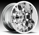 20x9 Fuel Off-Road D516 Krank Chrome Plated 6x135 ET1 CB106.1 Wheel Rim