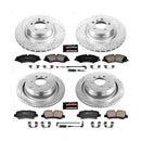 PowerStop Z23 Daily Driver Carbon-Fiber Ceramic Brake Pad and Drilled & Slotted