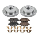 PowerStop OE Stock Replacement Low-Dust Ceramic Brake Pad and Rotor Kit