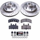 PowerStop Z23 Daily Driver Carbon-Fiber Ceramic Brake Pad and Drilled & Slotted