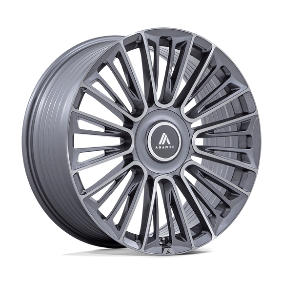 22X9.5 Asanti Black AB049 Premier Matte Black 6x135 ET25 Wheel Rim