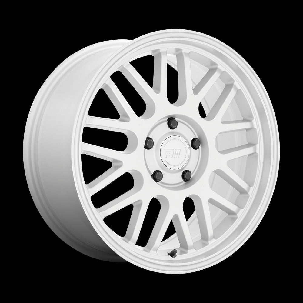 18X8.5 Motegi MR144 M9 Hyper Silver 5X120 ET35 wheel/rim