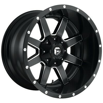 20x10 Fuel Off-Road D538 Maverick Matte Black Milled 5x127 ET-18 CB87.1 Wheel