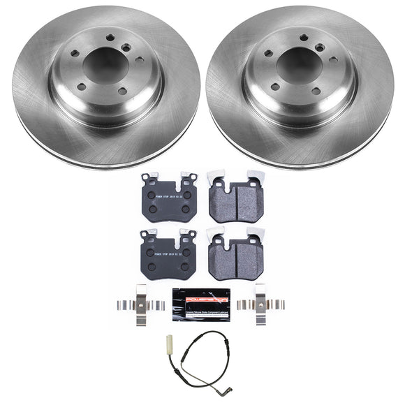 PowerStop Track Day Spec High-Performance Brake Pad and Rotor Kit