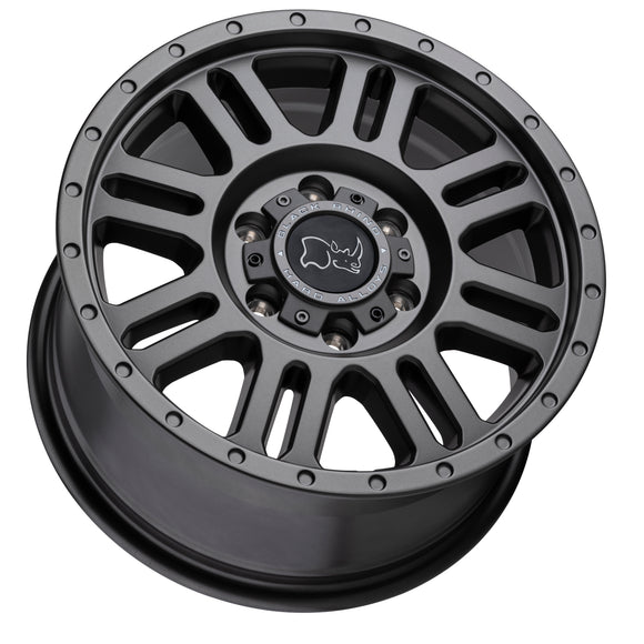 16x8 Black Rhino Yellowstone Matte Gun Metal 5x160 ET45.00 CB65.10 Wheel/Rim
