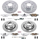 PowerStop Z26 Street Performance Ceramic Brake Pad and Drilled & Slotted Rotor K