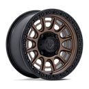 15x7 Fuel Off-Road FV832 Cycle UTV Matte Bronze Black Lip 5x114.3 ET38 Wheel