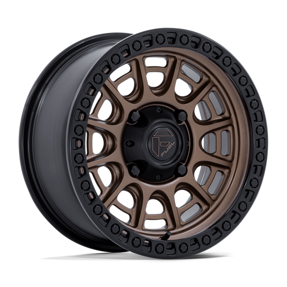 15x7 Fuel Off-Road FV832 Cycle UTV Matte Bronze Black Lip 5x114.3 ET38 Wheel