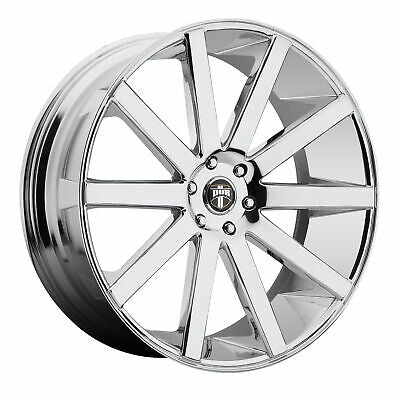 22x9 DUB Shot Calla Chrome Wheel/Rim 5x120 5-120 22-9