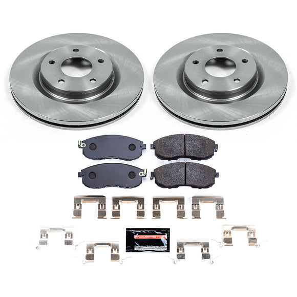 PowerStop Track Day High-Performance Brake Pad and Rotor Kit