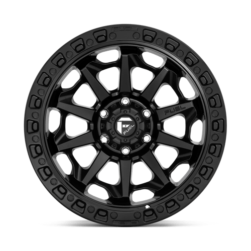 18x9 Fuel Off-Road D694 Covert Matte Black 5x139.7 ET1 CB87.1 Wheel Rim