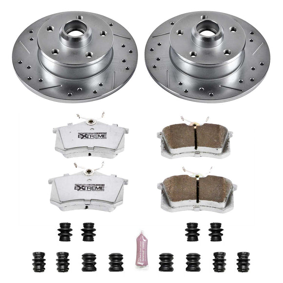 PowerStop Z26 Street Performance Ceramic Brake Pad and Drilled & Slotted Rotor K