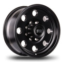 17x8 Mudder Trucker MT614 Deisel Satin Black 8x170 ET0 Wheel Rim-1