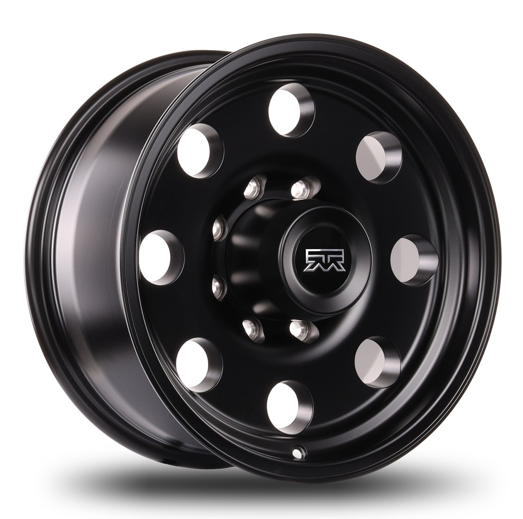 17x8 Mudder Trucker MT614 Deisel Satin Black 8x170 ET0 Wheel Rim