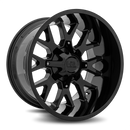 20x12 Hardrock Affliction Gloss Black 5x139.7/150 ET-44 wheel/rim