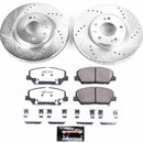 PowerStop Z26 Street Performance Ceramic Brake Pad and Drilled & Slotted Rotor K