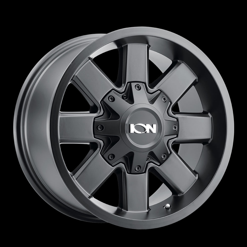 17x9 ION 141 Satin Black 5x127 5x139.7 5x5 5x5.5 ET18 Wheel Rim