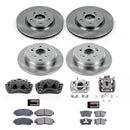 PowerStop OE Stock Replacement Low-Dust Ceramic Brake Pad, Rotor and Caliper Kit