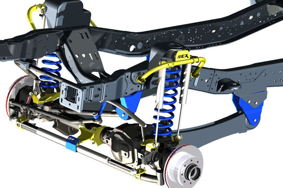 6 Inch Lift Kit Diesel Ford F-250 F-350 Super Duty 4WD (2008-2010)