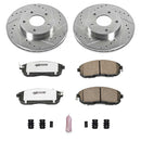 PowerStop Z26 Street Performance Ceramic Brake Pad and Drilled & Slotted Rotor K