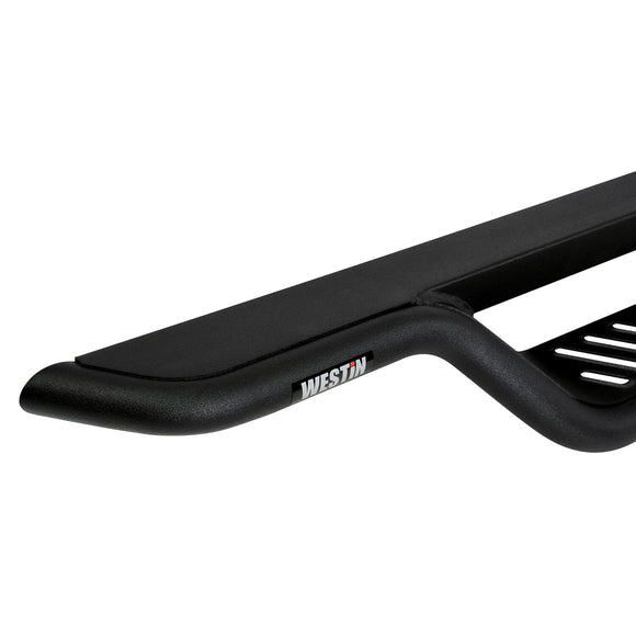 Westin Outlaw Drop Nerf Step Bars Powder Coated Textured Black Steel 20-13715