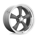15x7 American Racing Classic Torq Thrust II 1 Pc Gray Wheel 5X127 15-7