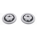 PowerStop Evolution Drilled Slotted Rotors Pair Rear For Pontiac GrPrix