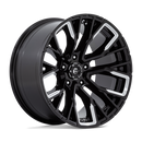 20x10 Fuel Off-Road D849 Rebar Black 5x139.7 ET-18 CB78.1 Wheel Rim