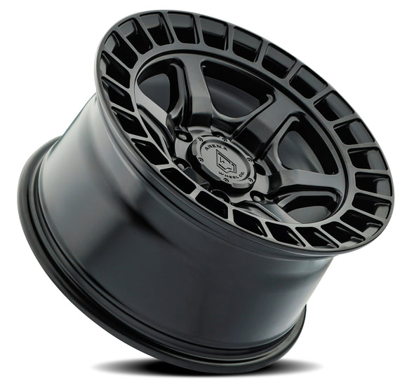 17x9 Arena Wheel Torque Satin Black Wheel 6x135 ET1 CB87.12
