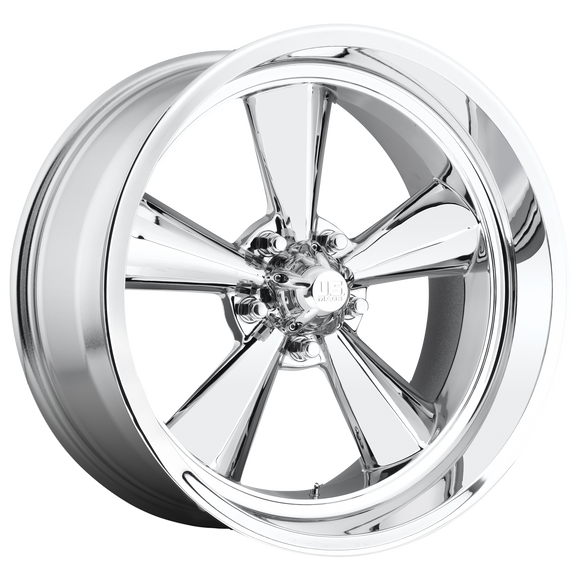 15X7 US Mag 1PC U104 Standard Chrome Plated 5X120.65 5X4.75 ET-6 Wheel Rim