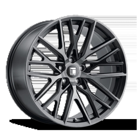 20X10.5 Touren TR91 Matte-Black-Brushed Wheel/Rim 5x112 ET40 3291-2145TM40