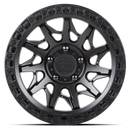20x9 Lock Off-Road Lunatic Matte Black Ring 6x139.7 6x5.5 ET0 Wheel Rim