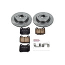 PowerStop OE Stock Replacement Low-Dust Ceramic Brake Pad and Rotor Kit