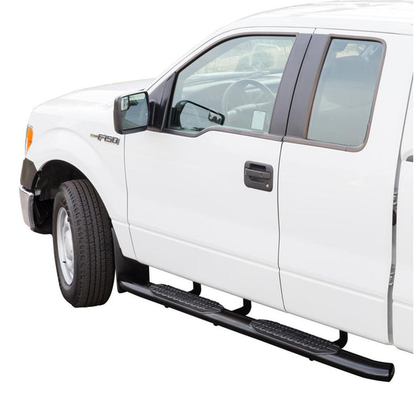 Westin PRO TRAXX 5 Oval Nerf Step Bars Powder Coated Black Steel 21-53515