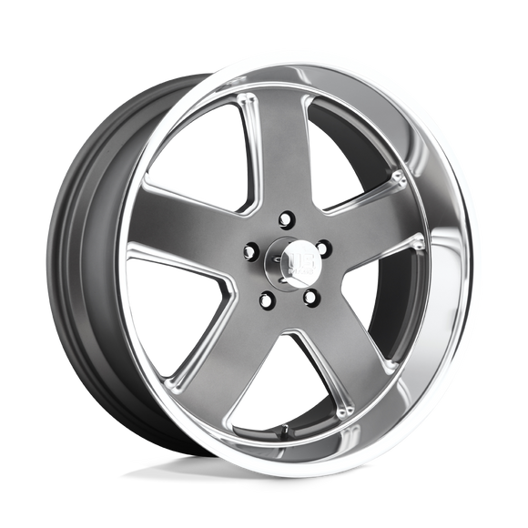 20X9.5 U.S. Wheel U118 HUSTLER Matte Gun Metal 5X127 ET1 wheel/rim