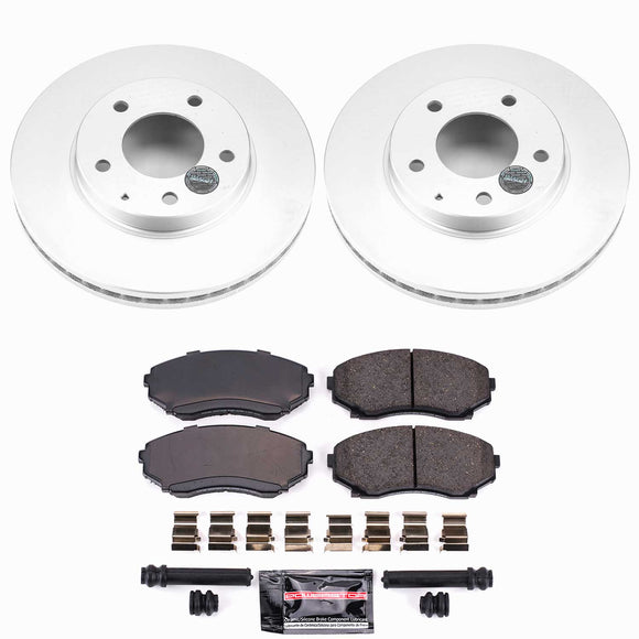 Z23 Daily Driver Premium Carbon-Fiber Ceramic Brake Pad and Fully Coated Rotor K