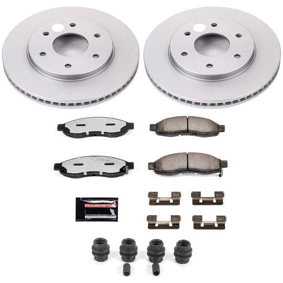 Z36 Truck & Tow Premium Carbon-Fiber Ceramic Brake Pad and Fully Coated Rotor Ki